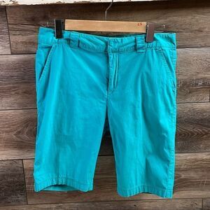 CJ Breeze Bermuda Ladies Shorts, Size 12, Teal